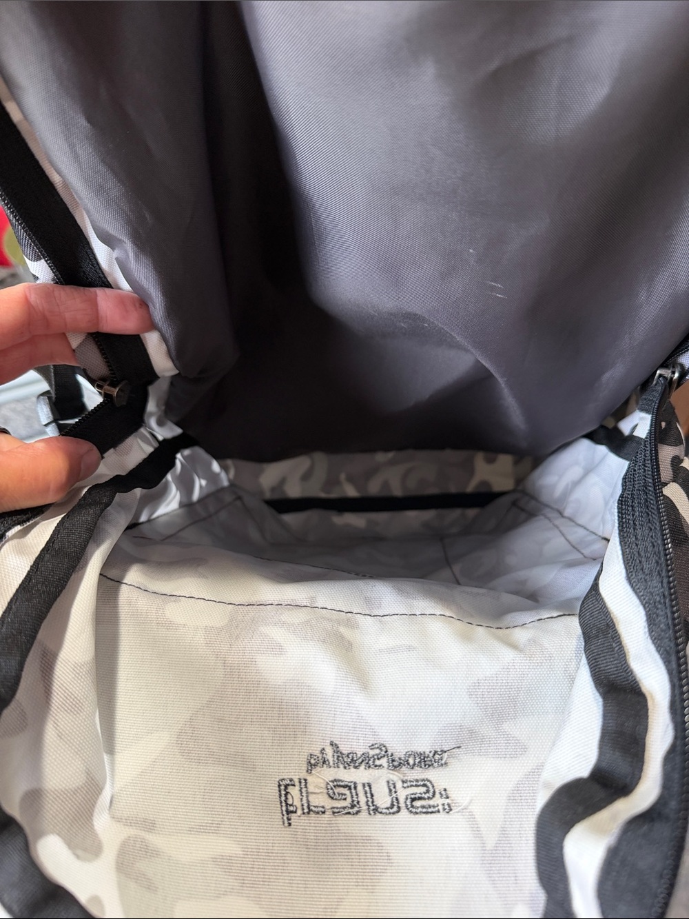 Trans by Jansport Stylish Camouflage Backpack - Picture 5 of 6